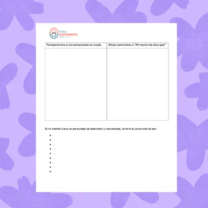 Crea distancia de tu mente